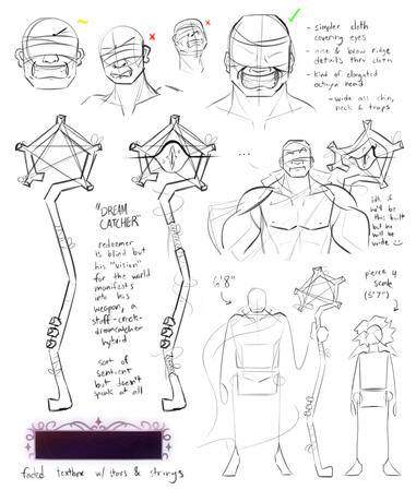 Concept art for The Redeemer (minor antagonist/boss)