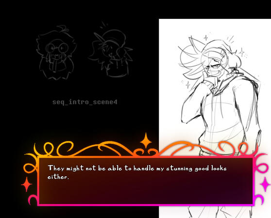 Screenshot of in-game placeholder assets (1)